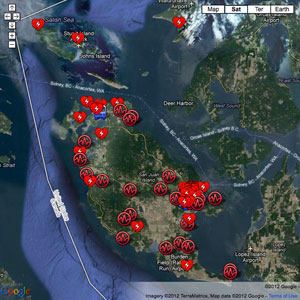 AED Location Map