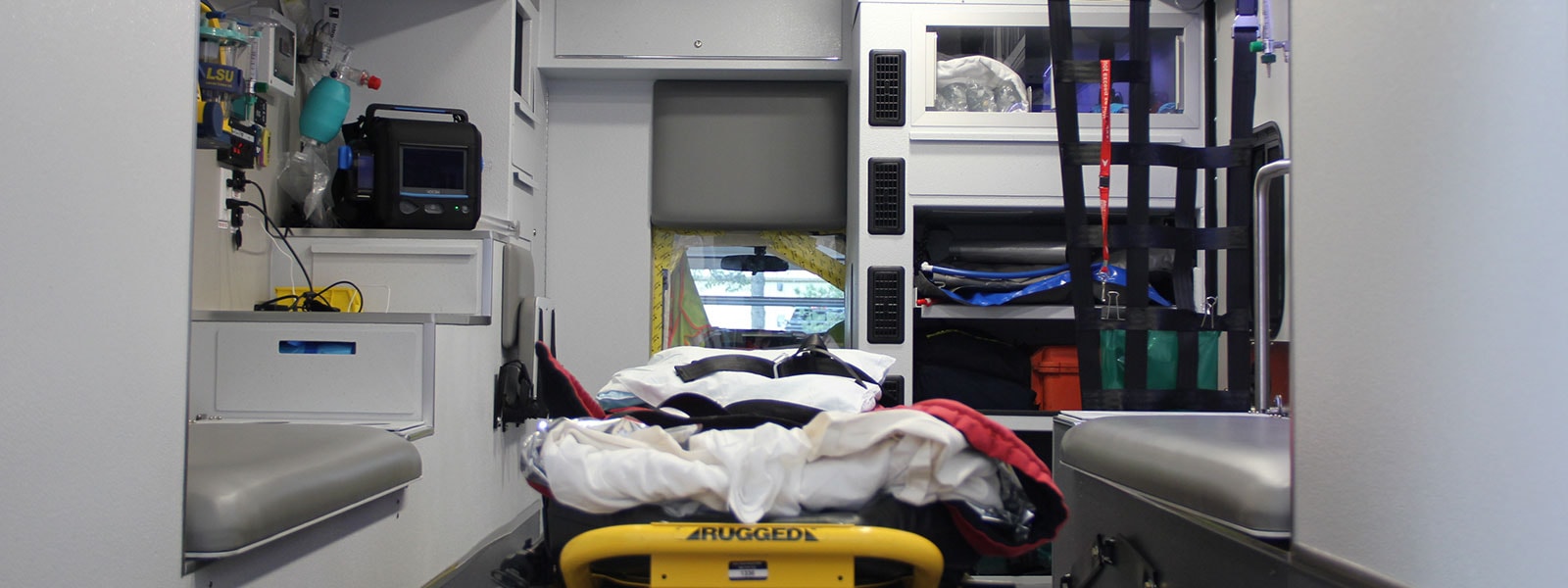 San Juan EMS Inside the Ambulance