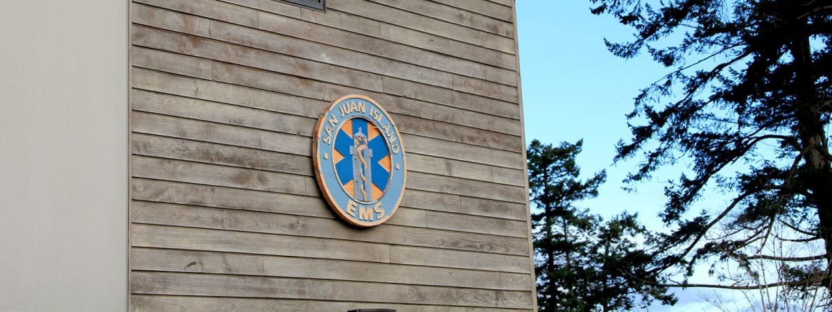 San Juan EMS Building Sign