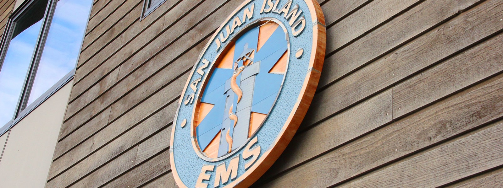 San Juan EMS Building Sign