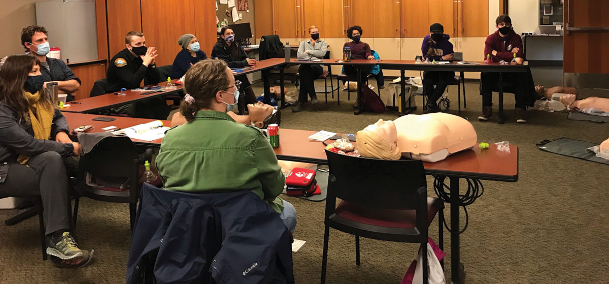 EMT Course Classroom